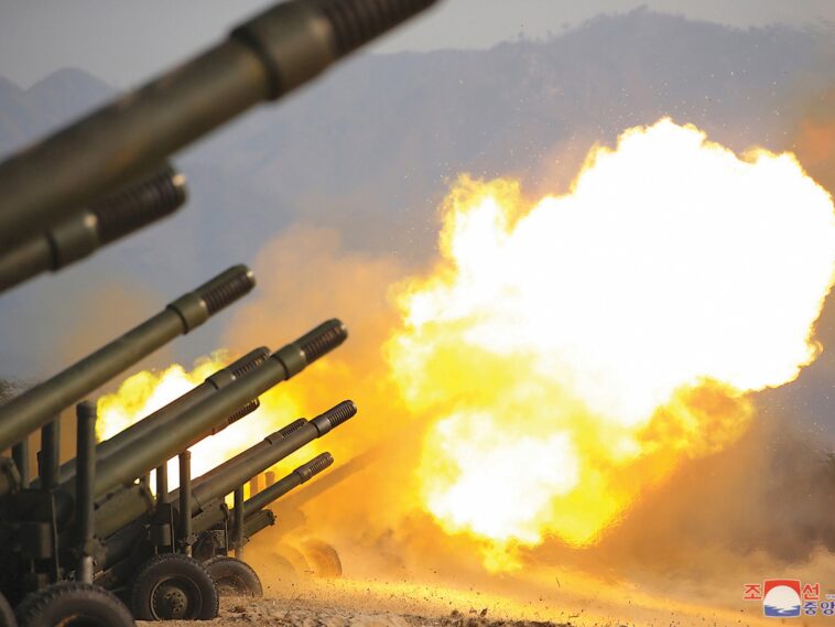 N Korea fires artillery shells in ‘grave warning’ to Seoul