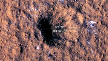 NASA Spacecrafts at Mars Record Biggest Meteor Strikes, Impact Craters Yet