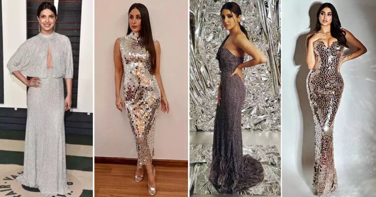 Navratri 2022: How actresses pulled off the silver sequins trend effortlessly