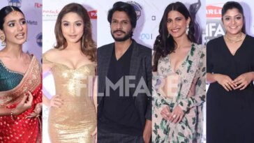 Parle Filmfare Awards South 2022 with Kamar Film Factory: Sudeep Krishnan and others arrive in style