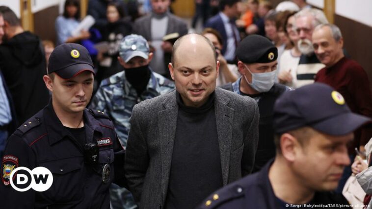 Russian dissident Vladimir Kara-Murza wins Vaclav Havel Human Rights Prize