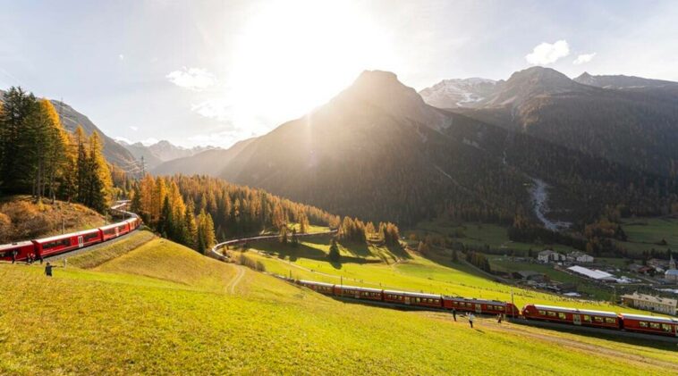 Swiss claim record for world’s longest passenger train