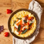 A pumpkin risotto for Halloween