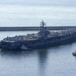 U.S. aircraft carrier concludes drills with Japan, South Korea as North Korea fires another missile