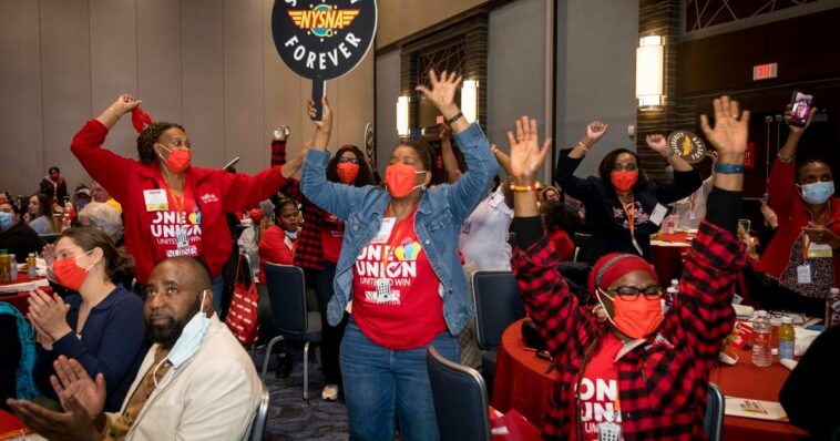 Vote clears path for NYSNA to join National Nurses United