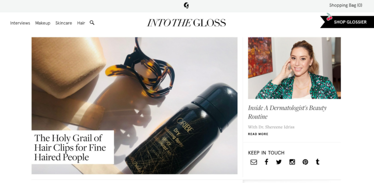 What’s Going On at Into the Gloss?