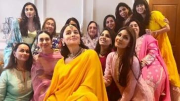 ‘Mommy to be’ Alia Bhatt is a ray of sunshine at her baby shower