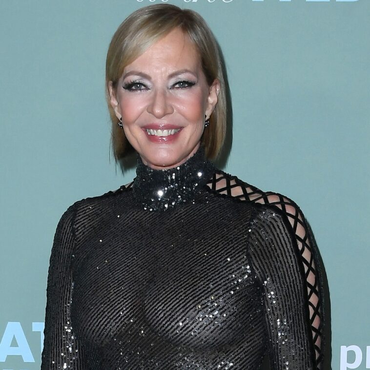 Allison Janney Rocks See-Through Dress on the Red Carpet - E! Online