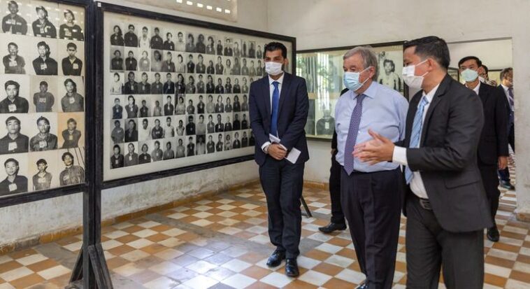 Cambodia: In visit to genocide museum, UN chief warns of the dangers of hate and persecution