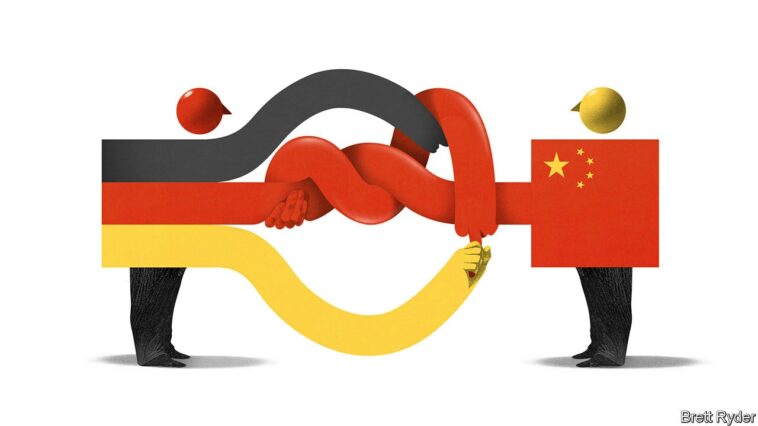 German business is unusually reluctant to untangle itself from China