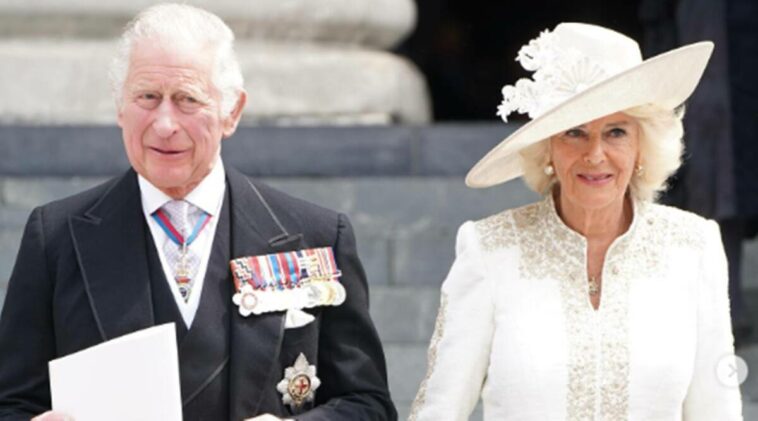 Queen Camilla, Queen Consort Camilla, Camilla new emblem, Camilla new insignia, King Charles III, indian express news