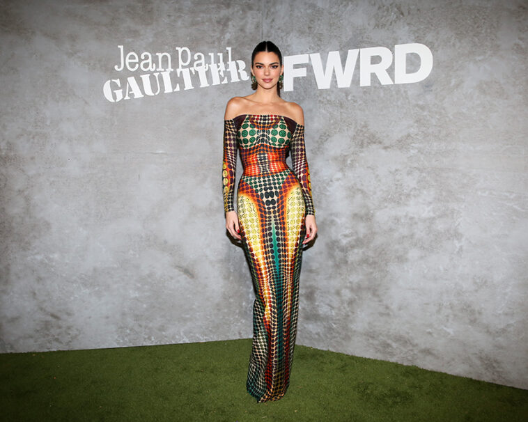 Kendall Jenner, jeal paul gaultier fwrd party, dress