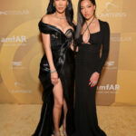 WEST HOLLYWOOD, CALIFORNIA - NOVEMBER 03: (L-R) Kimora Lee Simmons and Ming Lee Simmons attend amfAR Gala Los Angeles 2022 at Pacific Design Center on November 03, 2022 in West Hollywood, California. (Photo by Matt Winkelmeyer/Getty Images for amfAR)