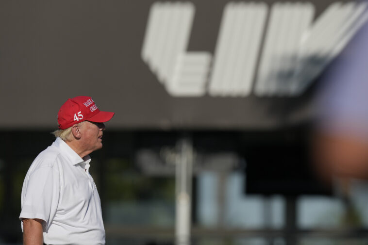 Like everything Trump touches, LIV Golf has become about him