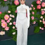 Lori Harvey at the 2022 Baby2Baby Gala held at Pacific Design Center on November 12, 2022 in Los Angeles, California.