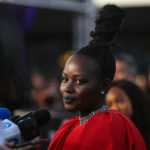 Lupita Nyong’o Channels Rose Inspiration With Nods to Frida Khalo in Custom Dress for ‘Black Panther: Wakanda Forever’ Mexico City Premiere