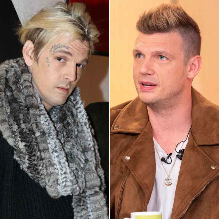 Aaron Carter and Nick Carter