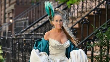 Sarah Jessica Parker brings back Carrie Bradshaw’s ‘Sex and the City’ wedding look