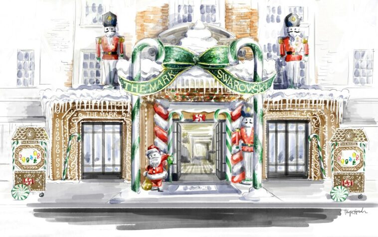 Swarovski Partners With The Mark Hotel to Create Holiday Wonderland