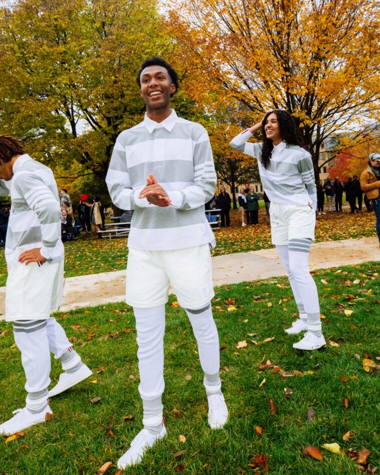 Thom Browne Returns to Notre Dame to Launch Football Capsule