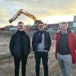 Excitement builds as work to transform a town gets underway