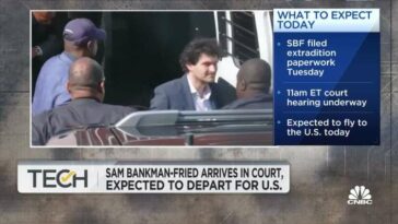 Sam Bankman-Fried consents to U.S. extradition, pending hearing