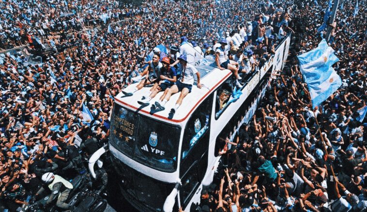 Millions jam Buenos Aires streets to celebrate World Cup win