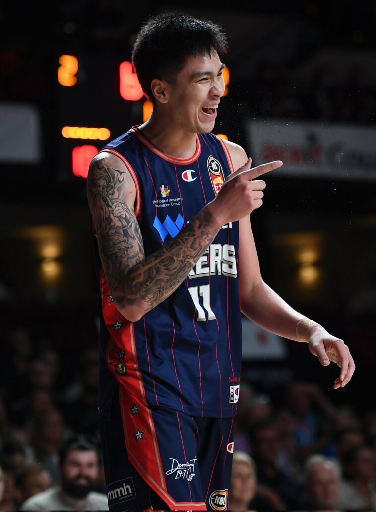 Adelaide 36ers' Filipino starter Kai Sotto. –ADELAIDE 36ers PHOTO