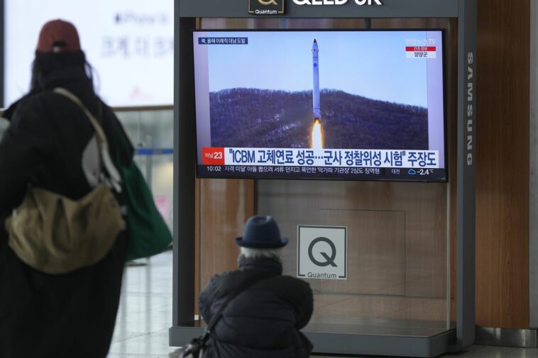 North Korea opens New Year with missile launch