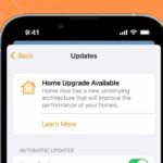 The new iOS 16.2 Home app architecture upgrade has disappeared