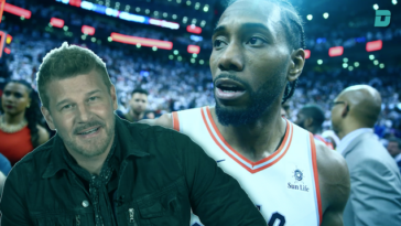 Where were you when Kawhi hit "the shot"? | David Boreanaz