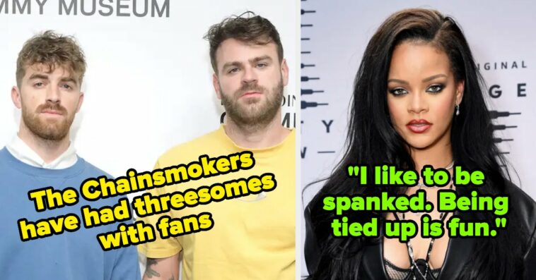 17 Sex Facts About Celebs I've Learned Recently And Completely Against My Will