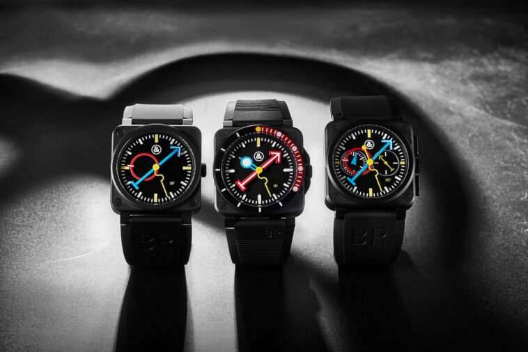 Bell & Ross Teams with Alain Silberstein for Black Ceramic Trio