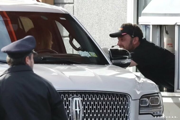 Ben Affleck Serves Jennifer Lopez Dunkin' Coffee While Working a Drive-Through in Boston