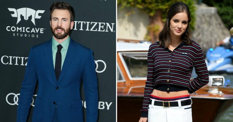 Boo! Chris Evans, GF Alba Baptista Scare Each Other in Sweet Video 