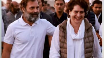 Cong Yatra Enters UP, Priyanka Gandhi Calls Rahul 'Warrior' Who's Not Afraid of Govt's Might