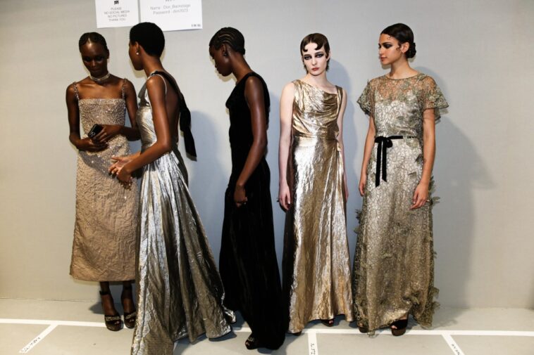 Couture Spring 2023 Trend: Metallics