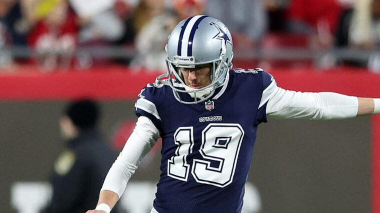 Cowboys sticking with Brett Maher as their kicker