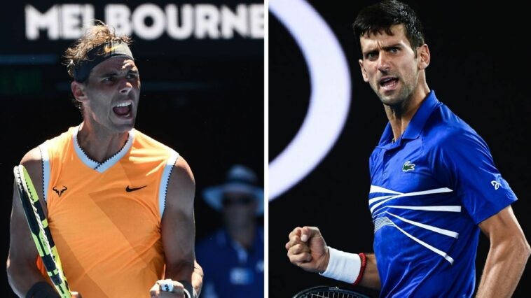 Djokovic, Nadal on opposite ends of Aussie draw