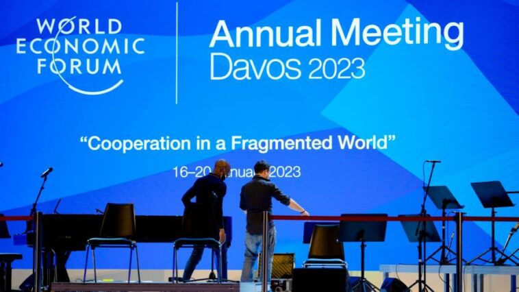 Downbeat in Davos as Europe confronts an end to peace and prosperity