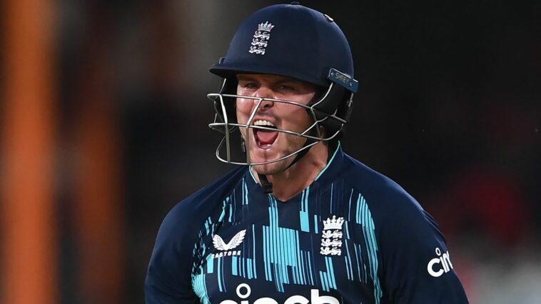 Jason Roy roars after scoring ODI century against South Africa (Getty Images)