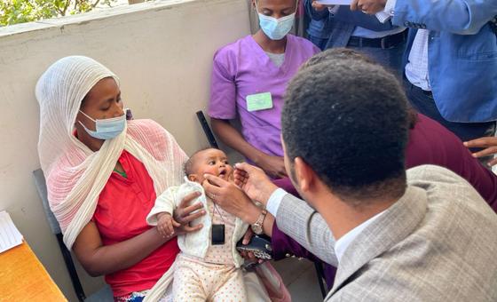 Ethiopia: Nationwide measles vaccination campaign integrates other live-saving interventions