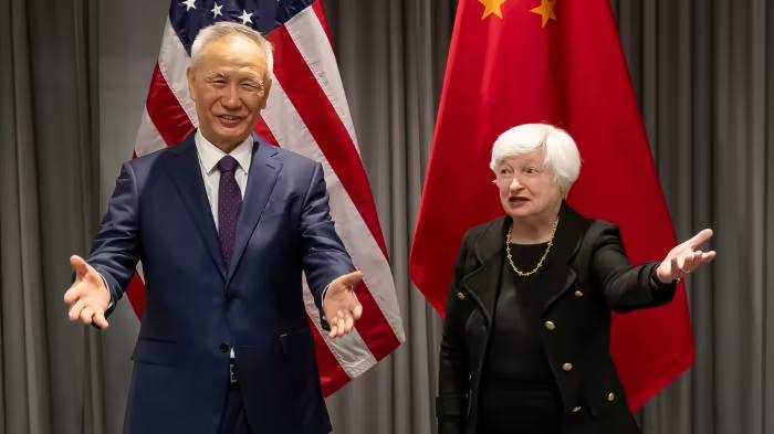 FirstFT: Yellen and Liu seek to ease US-China economic tensions