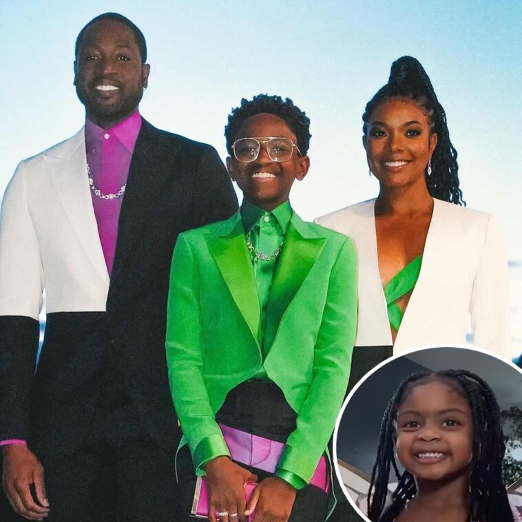 Gabrielle Union, Zaya Wade and Kaavia James’ Birthday Tributes for Dwyane Wade Are a Slam Dunk - E! Online