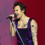 Harry Styles Suffers Wardrobe Malfunction After Ripping His Pants During L.A. Concert - E! Online