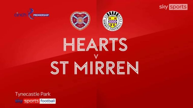 Hearts 1-0 St Mirren | Scottish Premiership highlights