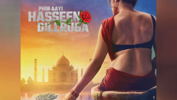 Here's a striking new poster of Phir Aayi Hasseen Dillruba featuring Taapsee Pannu