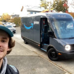 How the job of Amazon delivery has changed with Rivian's electric vans and routing software