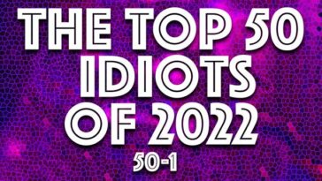 IDIOT OF THE YEAR 2022: The complete rankings