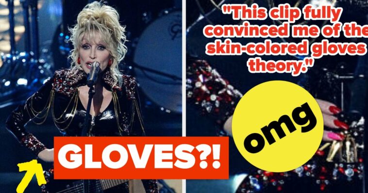 "Just Google Dolly Parton Glove Hands" – People Are Just Now Discovering Dolly Wears Gloves